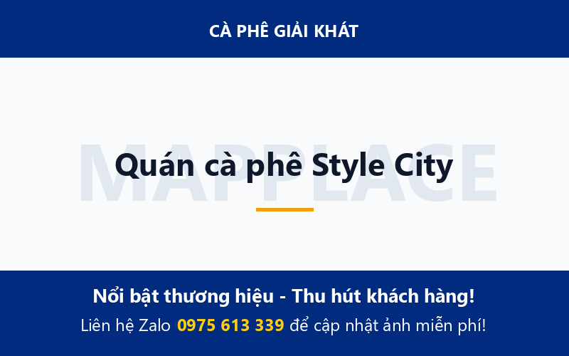 Quán cà phê Style City