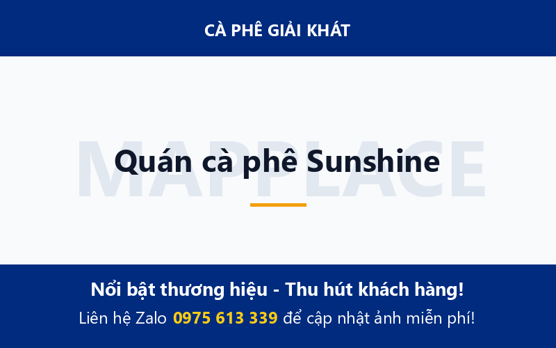Quán cà phê Sunshine