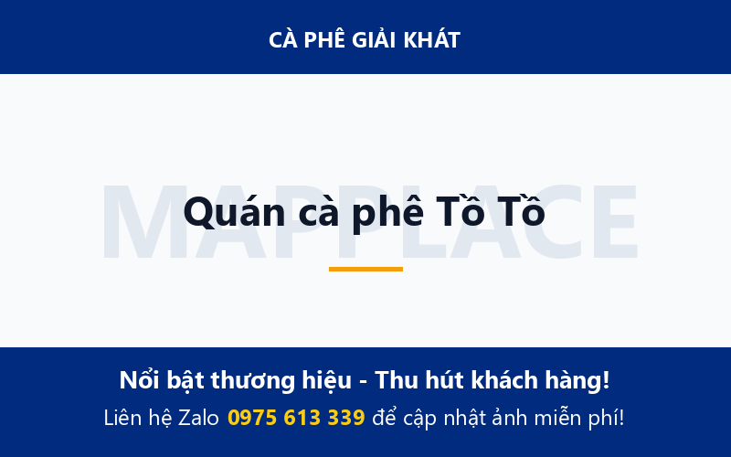 Quán cà phê Tồ Tồ