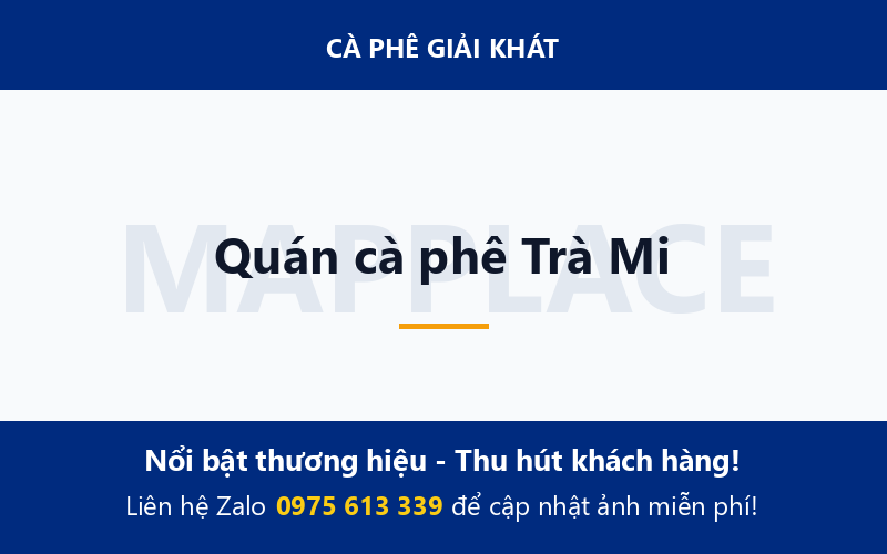 Quán cà phê Trà Mi