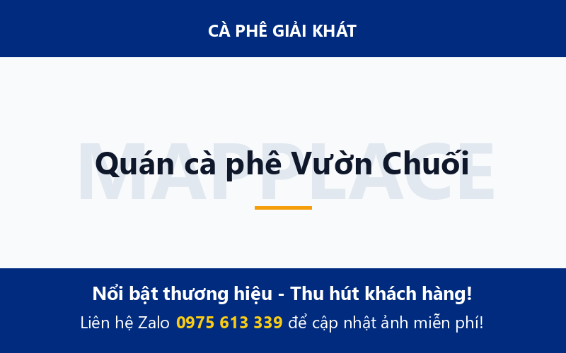 Quán cà phê Vườn Chuối