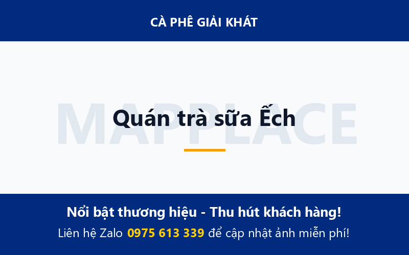Quán trà sữa Ếch