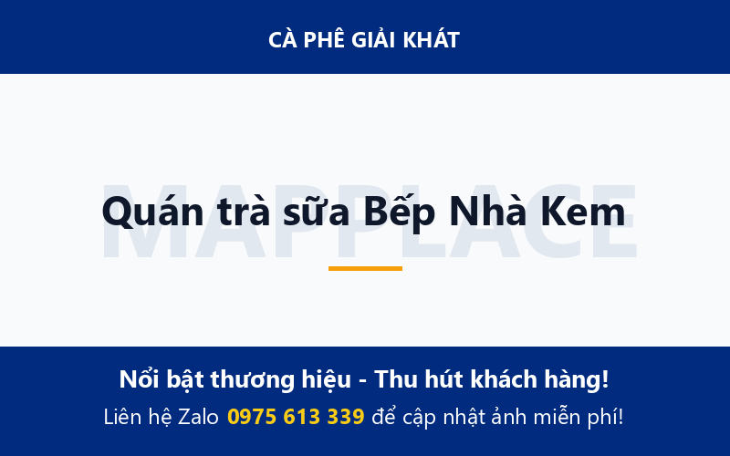Quán trà sữa Bếp Nhà Kem