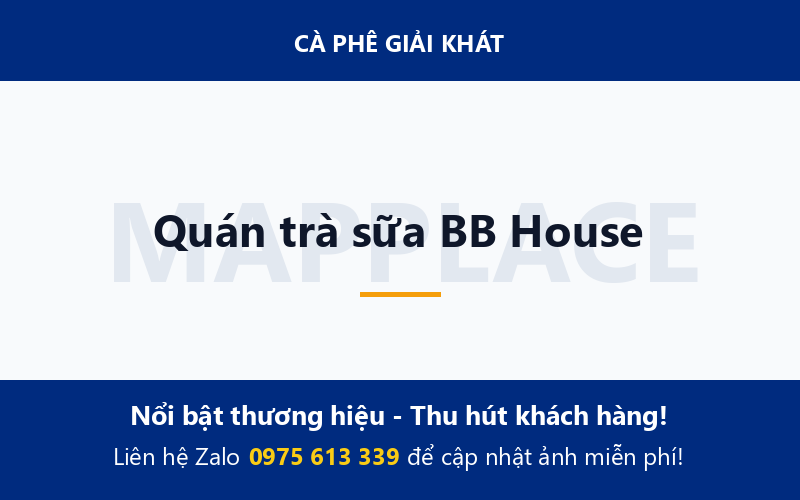 Quán trà sữa BB House