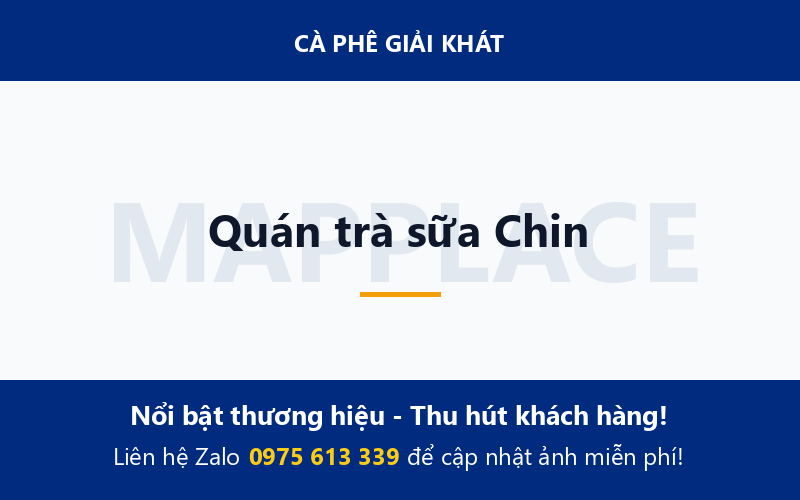 Quán trà sữa Chin
