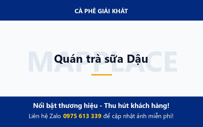 Quán trà sữa Dậu
