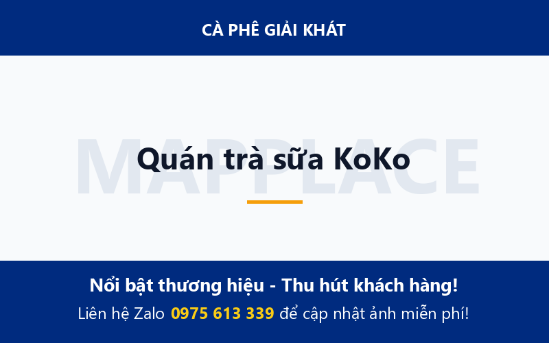 Quán trà sữa KoKo