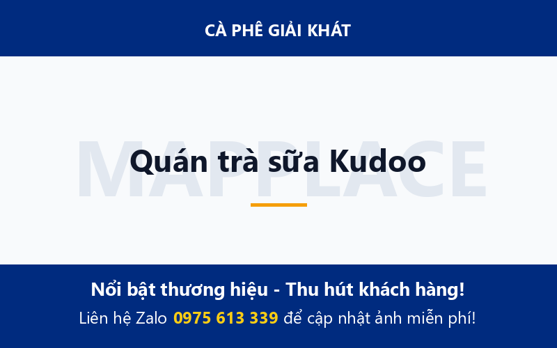 Quán trà sữa Kudoo