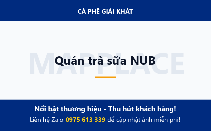 Quán trà sữa NUB