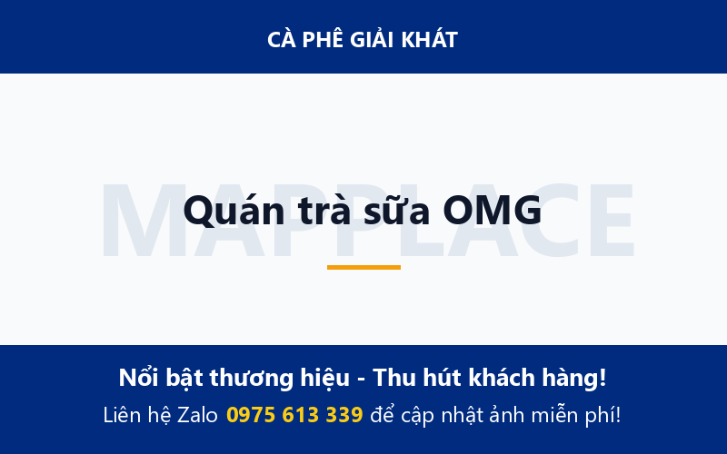 Quán trà sữa OMG