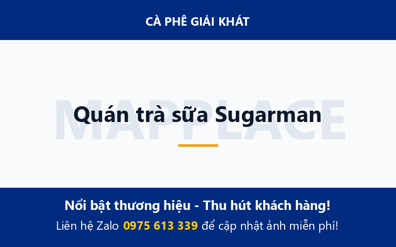 Quán trà sữa Sugarman