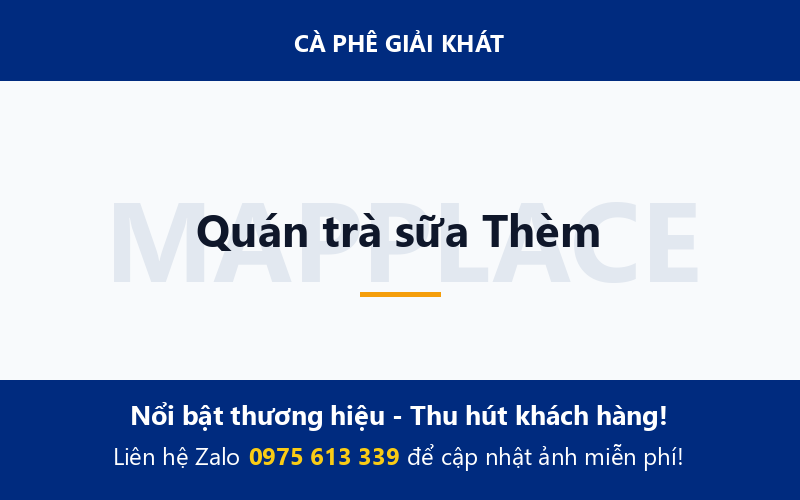 Quán trà sữa Thèm