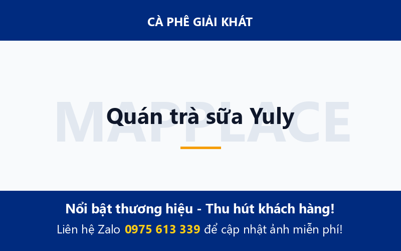 Quán trà sữa Yuly