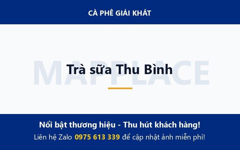 Trà sữa Thu Bình