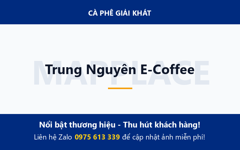 Trung Nguyên E-Coffee