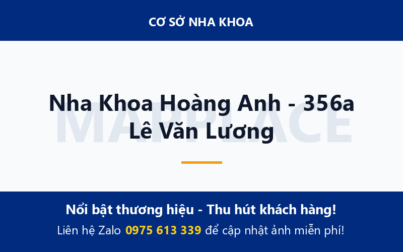 Nha Khoa Hoàng Anh - 356a Lê Văn Lương
