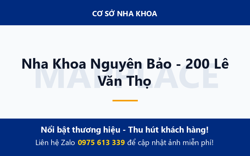 Nha Khoa Nguyên Bảo - 200 Lê Văn Thọ