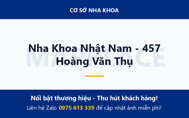 Nha Khoa Nhật Nam - 457 Hoàng Văn Thụ