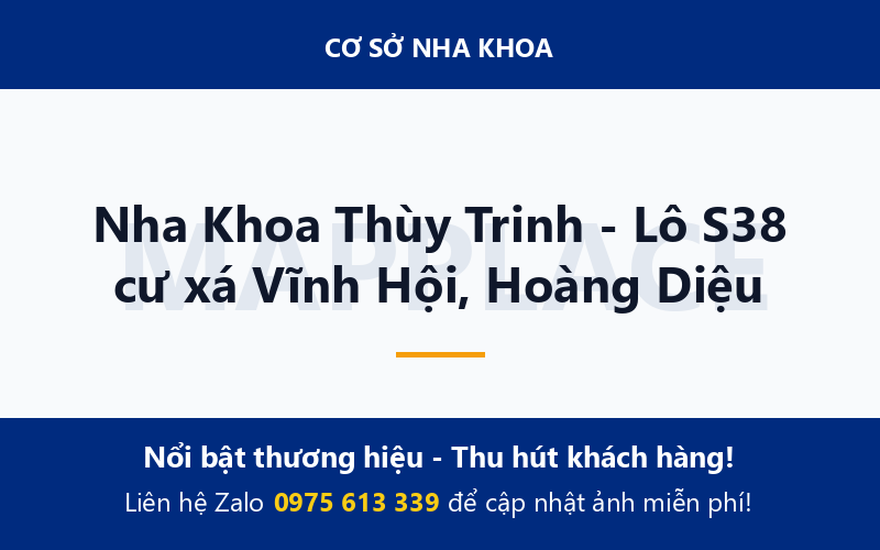Nha Khoa Thùy Trinh - Lô S38 cư xá Vĩnh Hội, Hoàng Diệu