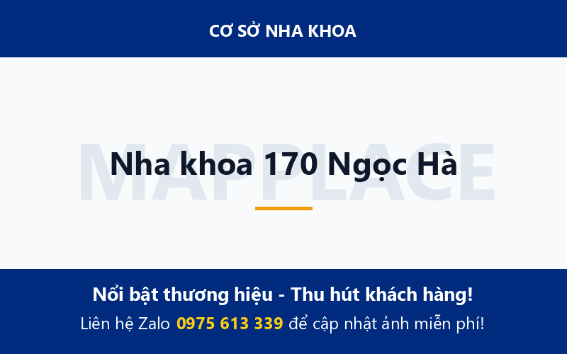 Nha khoa 170 Ngọc Hà
