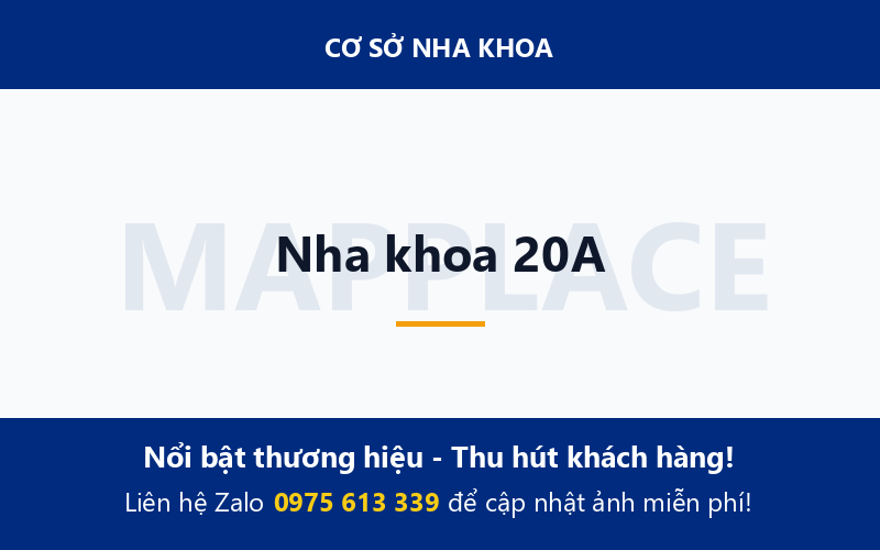 Nha khoa 20A
