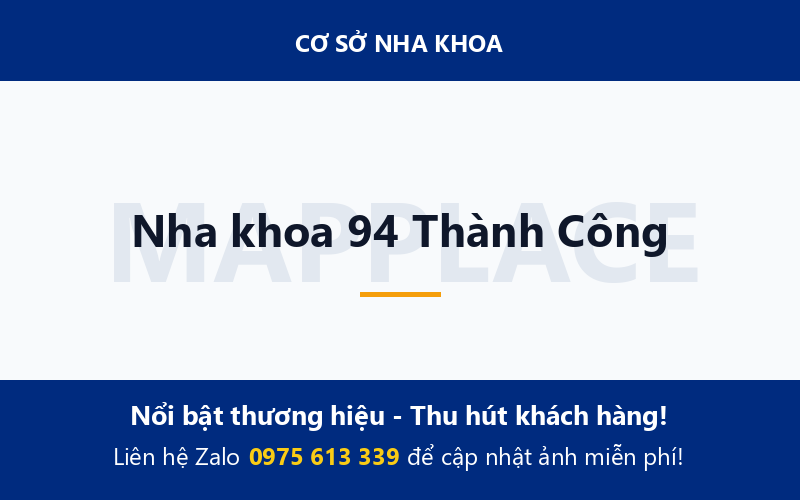 Nha khoa 94 Thành Công