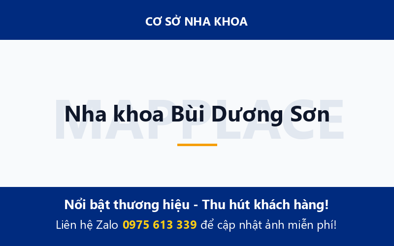 Nha khoa Bùi Dương Sơn
