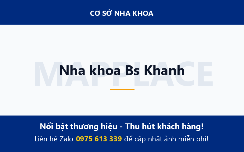 Nha khoa Bs Khanh
