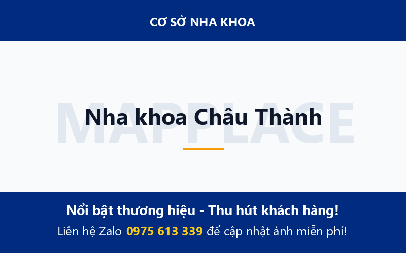 Nha khoa Châu Thành