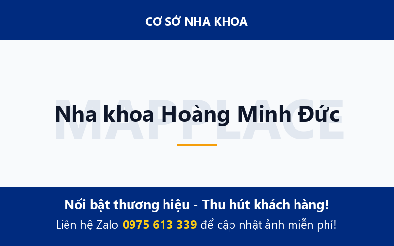Nha khoa Hoàng Minh Đức