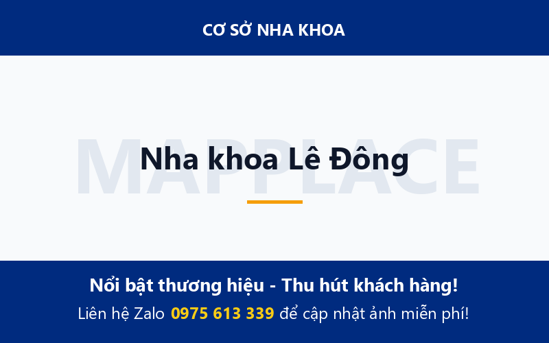Nha khoa Lê Đông
