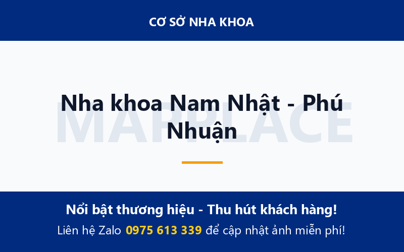 Nha khoa Nam Nhật - Phú Nhuận