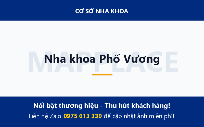 Nha khoa Phố Vương