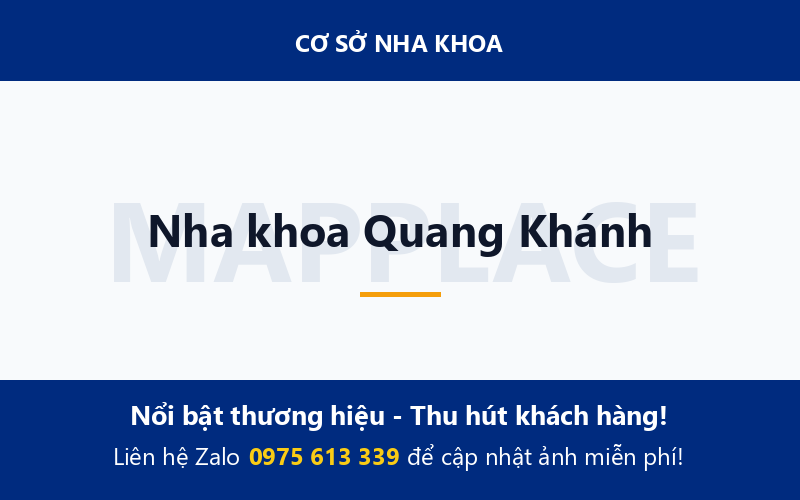 Nha khoa Quang Khánh