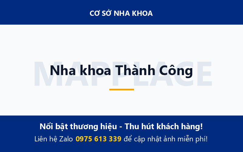 Nha khoa Thành Công