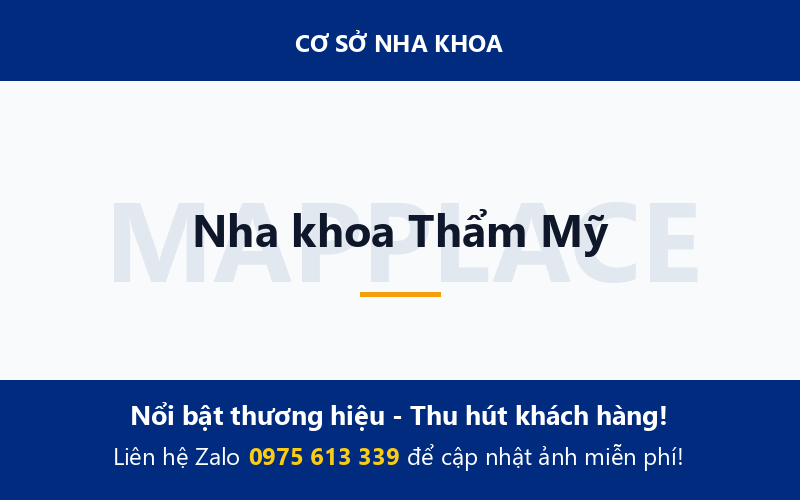 Nha khoa Thẩm Mỹ