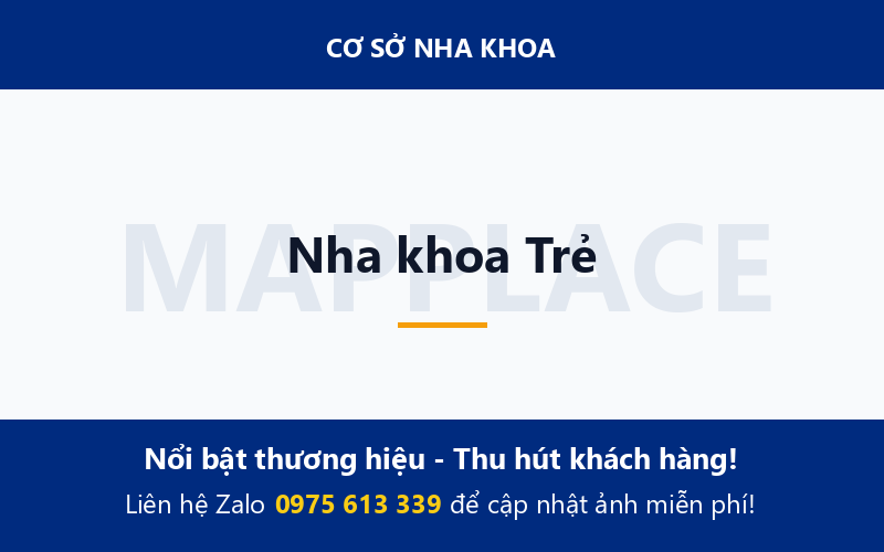 Nha khoa Trẻ