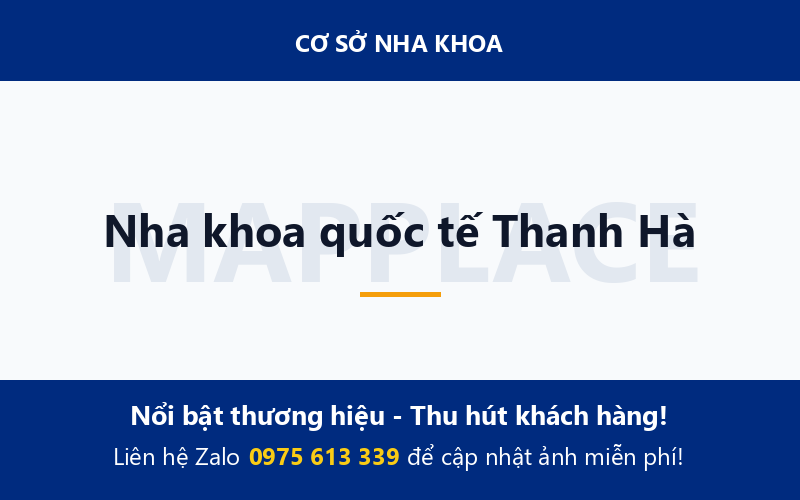 Nha khoa quốc tế Thanh Hà