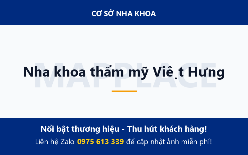 Nha khoa thẩm mỹ Việt Hưng