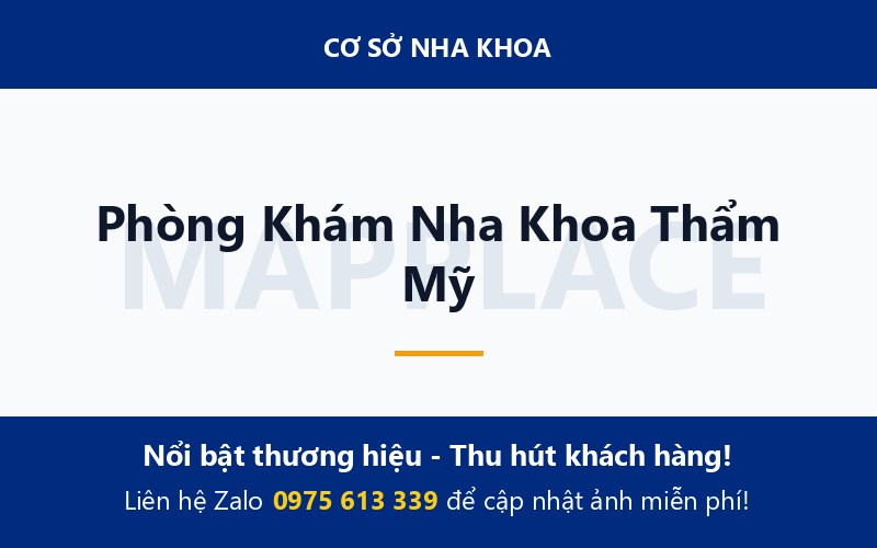 Phòng Khám Nha Khoa Thẩm Mỹ
