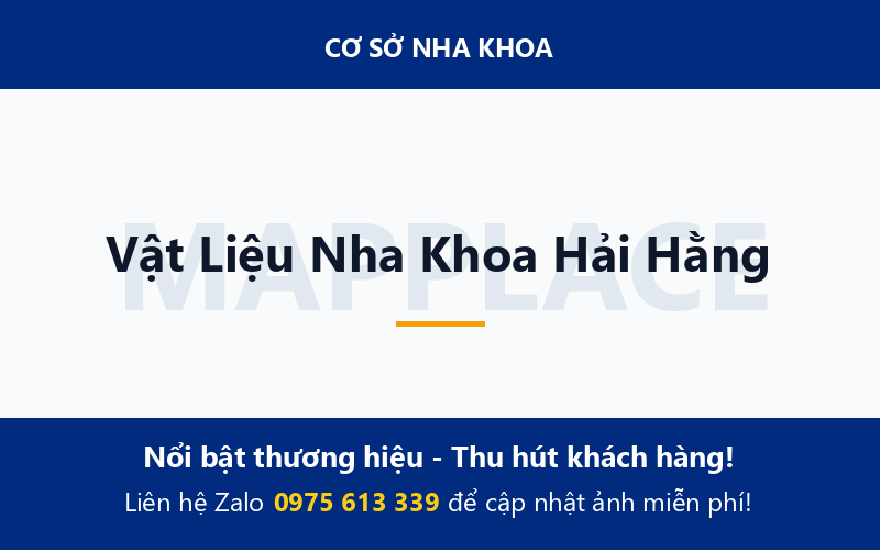 Vật Liệu Nha Khoa Hải Hằng