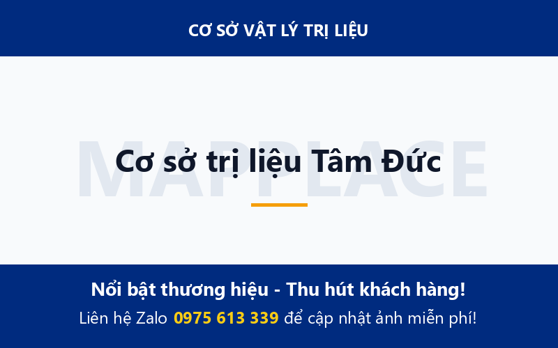 Cơ sở trị liệu Tâm Đức