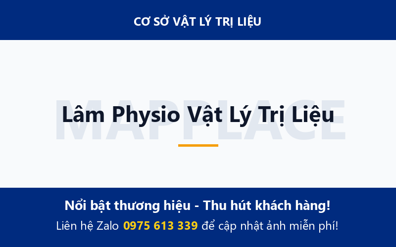 Lâm Physio Vật Lý Trị Liệu