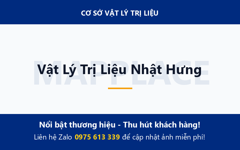 Vật Lý Trị Liệu Nhật Hưng
