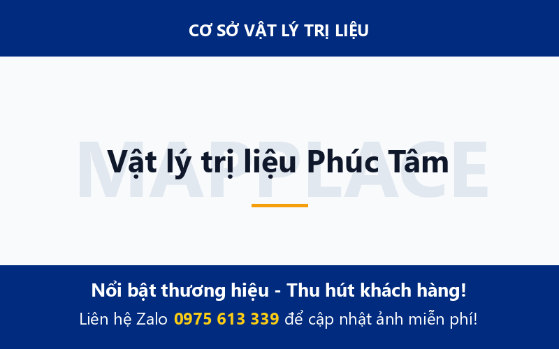 Vật lý trị liệu Phúc Tâm