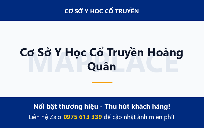 Cơ Sở Y Học Cổ Truyền Hoàng Quân