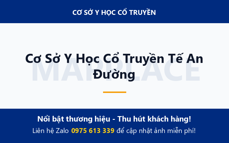 Cơ Sở Y Học Cổ Truyền Tế An Đường