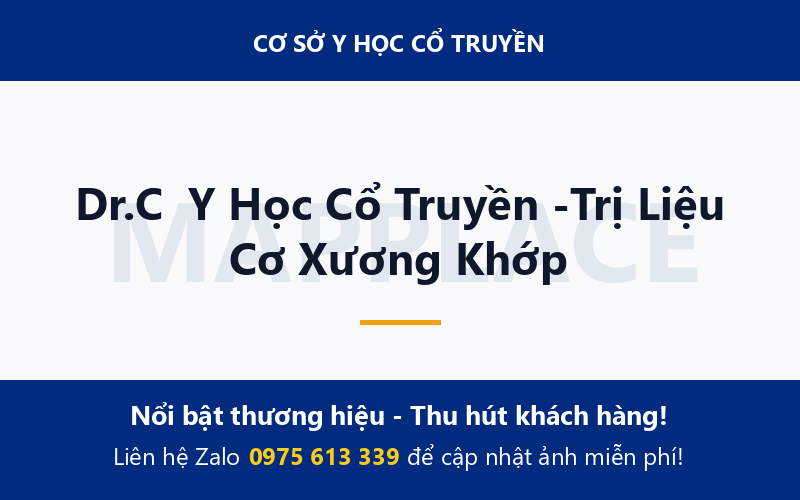 Dr.C+ Y Học Cổ Truyền -Trị Liệu Cơ Xương Khớp