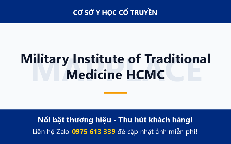 Military Institute of Traditional Medicine HCMC