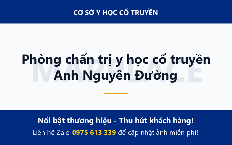 Phòng chẩn trị y học cổ truyền Anh Nguyên Đường